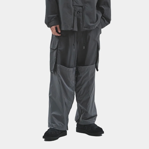 MEANSWHILE尼龙长裤休闲裤