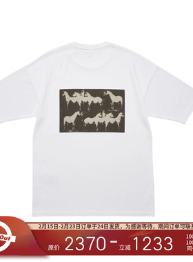 OAMC 25SS 意大利品牌纯色logo字母印花设计百搭短袖T恤男女同款