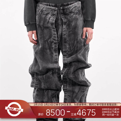 Y/PROJECT24FW官网同款牛仔裤