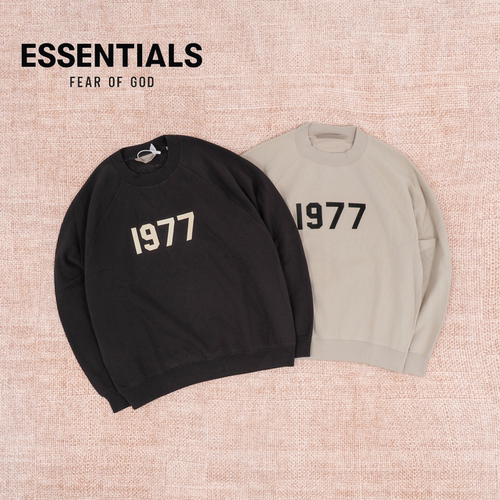 FOGEssentials1977印花圆领卫衣