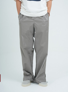 PEACEMAKER OAMC® 25SS 军事风时装拉链设计宽松直筒休闲裤长裤