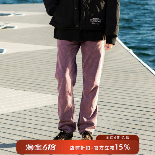 PLEASURES全棉酸洗复古风牛仔裤