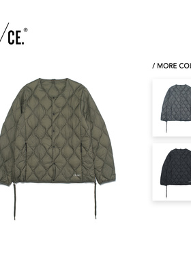 F/CE.&Taion联名款 25FW 城市探索机能外套无领内胆800蓬羽绒夹克