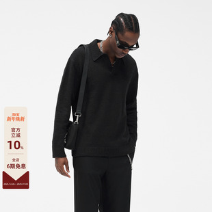 男女同款 针织休闲慵懒宽松POLO衫 25FW REPRESENT