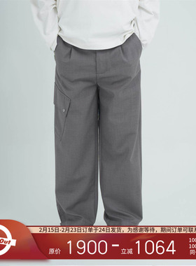 PEACEMAKER OAMC® 25SS 军事风时装男士百搭高街纯色休闲裤长裤