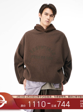 Fear Of God Essentials  SUMMER 弧形LOGO连帽卫衣