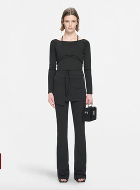 HELIOT EMIL 北欧先锋机能25SS 夏季女士时尚高街连体微喇裙裤