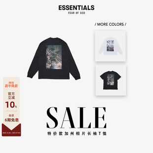 T恤男女同款 FOG 短袖 复线潮牌花卉照片印花长袖 合辑 ESSENTIALS