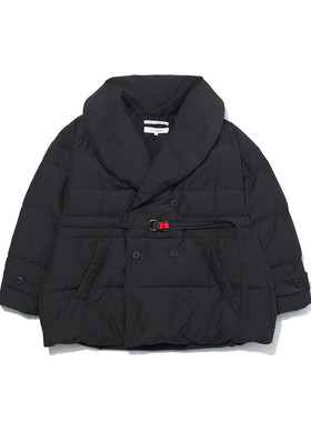 F/CE.轻量绗缝宽松廓形棉服外套