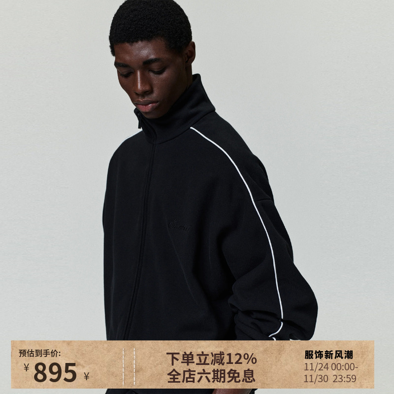 Essentials25SS立领卫衣夹克