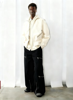 PEACEMAKER 25FW 军事风时装休闲多口袋拉链飞行裤