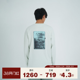 PEACEMAKER OAMC® 25春夏 军事风时装高街印花长袖T恤男女同款