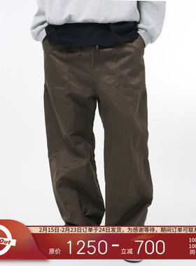 FOG Essentials 24FALL HOLIDAY 百搭军事风宽松尼龙休闲裤长裤