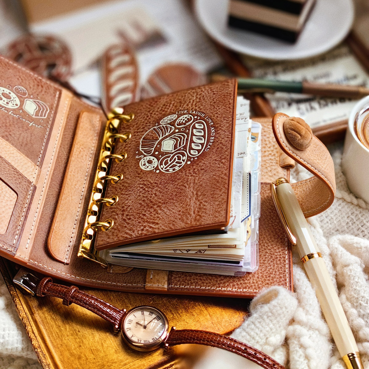 原创【麦香】意大利雾蜡皮活页