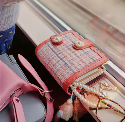 原创高定布达佩斯粗花呢mbox活页A5A6A7A8A9A5slim定页A5A6TN标准