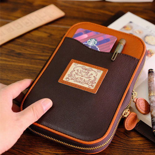 KISSBIRD烧饼包双拉链