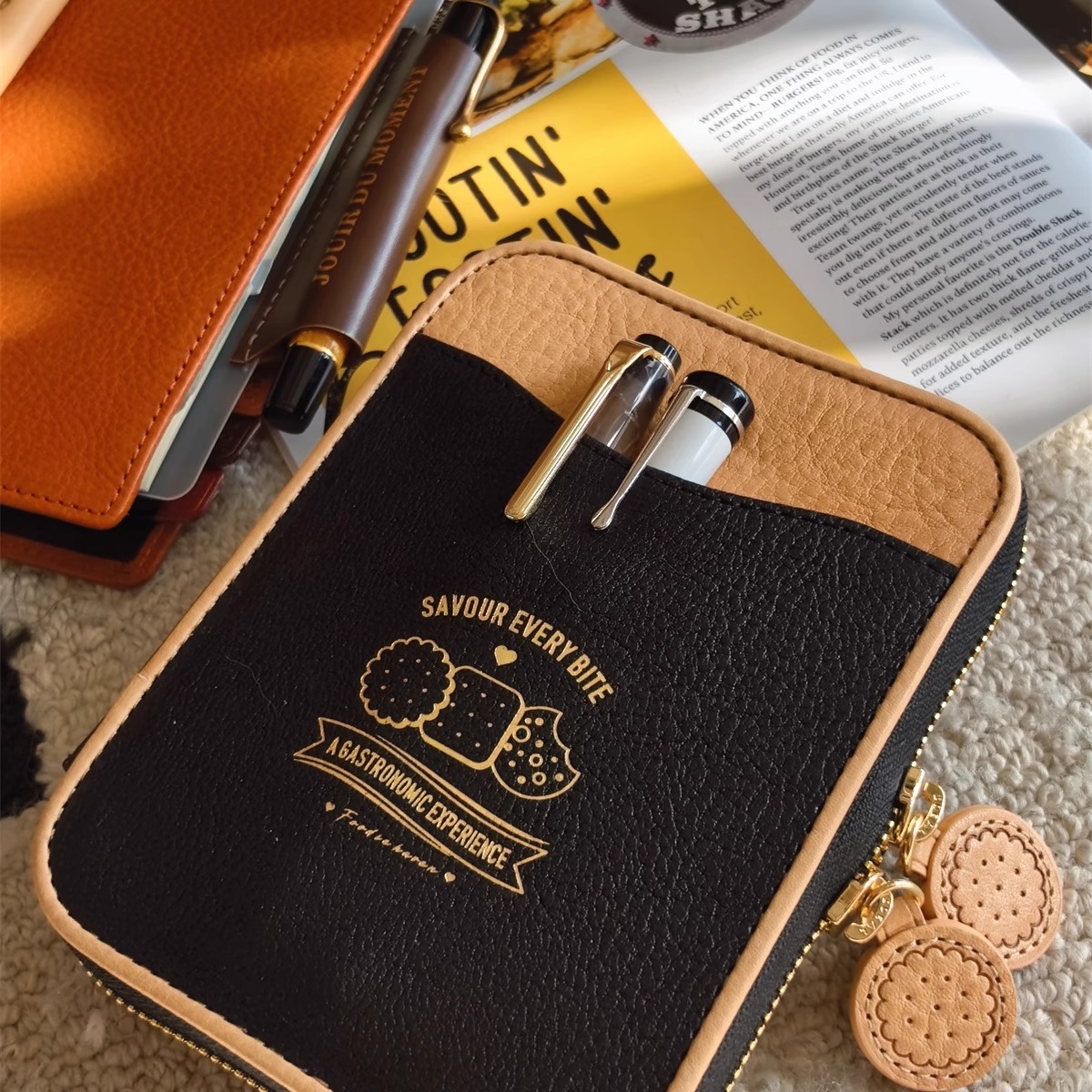 奥利奥手帐烧饼包适配A6