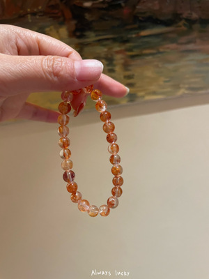 天然正宫红牛血红凤凰鸠羽手链女