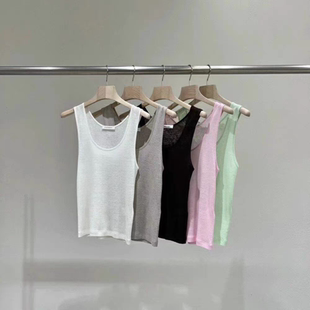 特 现 韩国东大门24夏新款statement女士时尚百搭无袖背心