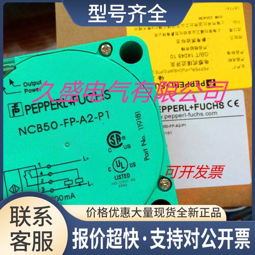 电感式传感器NCB50-FP-A2-P1-3G-3D接近开关议价