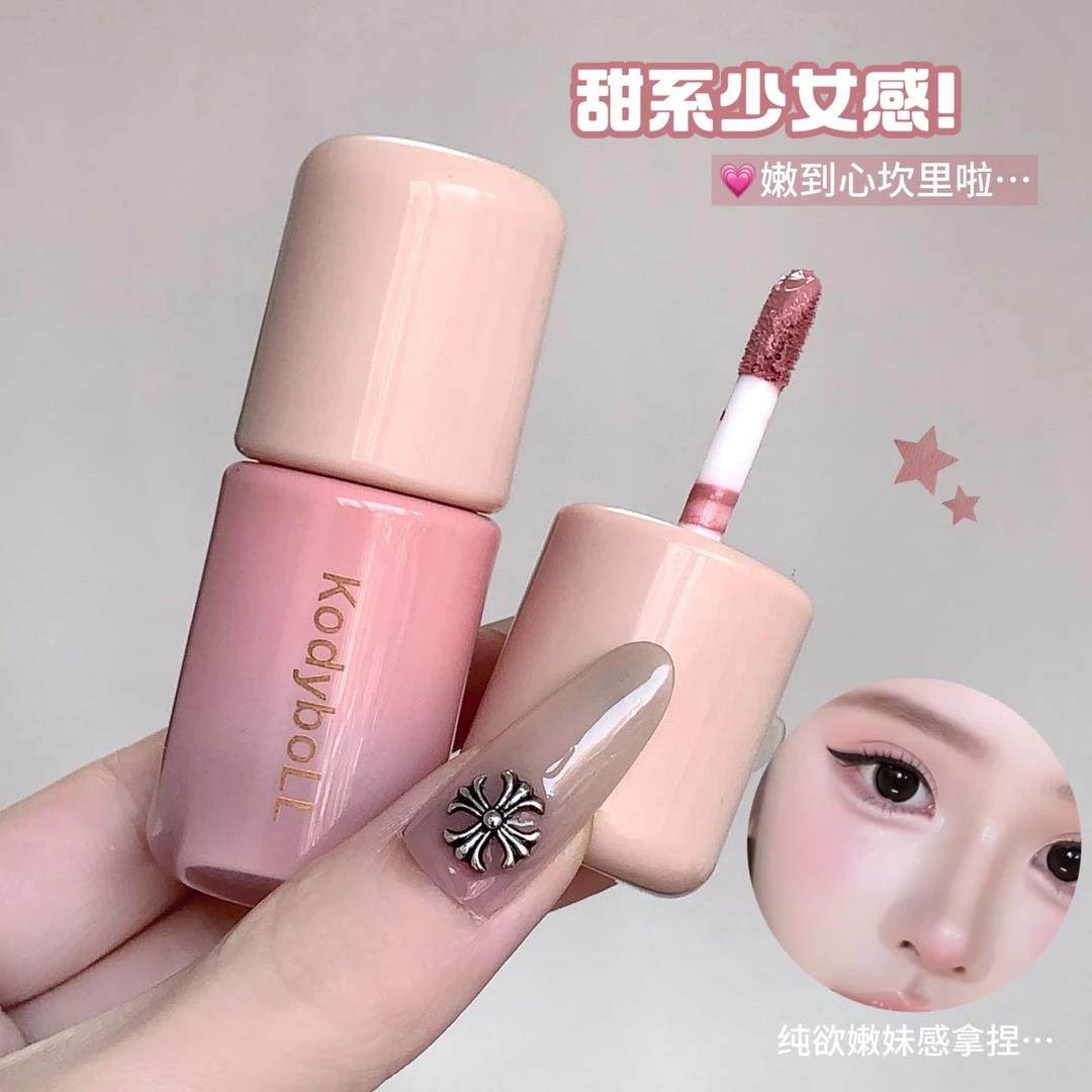 原生淡颜气血感！新手液体腮红乳氛围修容提亮显白腮红液提升气色