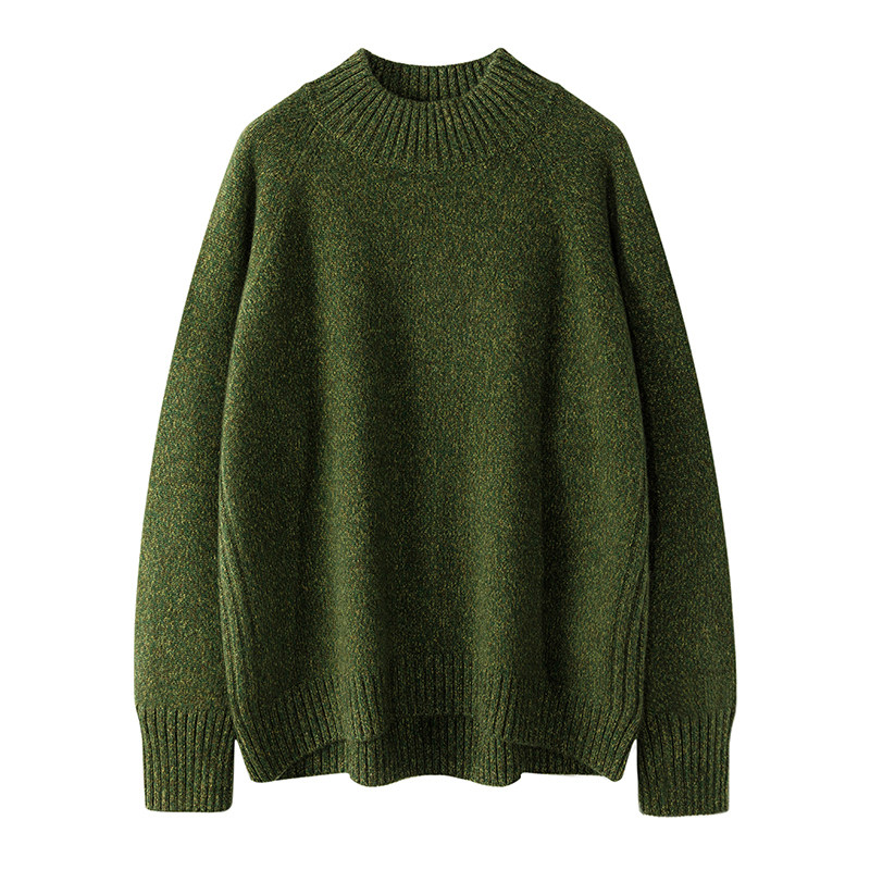 康赛妮花纱半高领加厚插肩款100山羊绒女加厚宽松毛衣,女装/女士精品,羊绒衫,淘宝优惠券,粉丝福利购,淘宝优惠卷