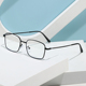 防蓝光平光眼镜超轻金属眼镜框男女款 新款 时尚 成品可配近视眼镜