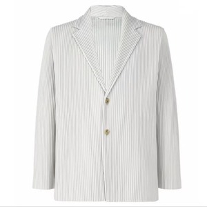 三宅一生 HOMME PLISSE 经典款褶皱休闲百搭西服西装外套男 JD201