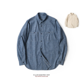 支线 日本定织面料 长青 赤芸 经典 Daaifau 衬衫 长袖 ST2908