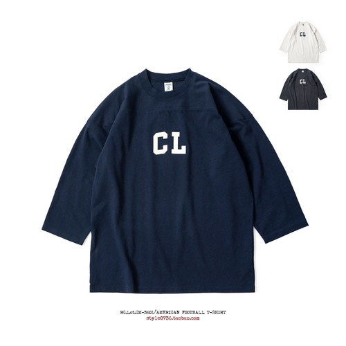 RedCloud赤芸 夏季新品 复古玩味美式足球运动衫CM-3601 男女同款