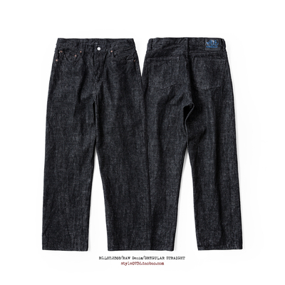 RedCloud 赤芸新品男装RUEBLUE简约风格丹宁牛仔裤直筒 230B