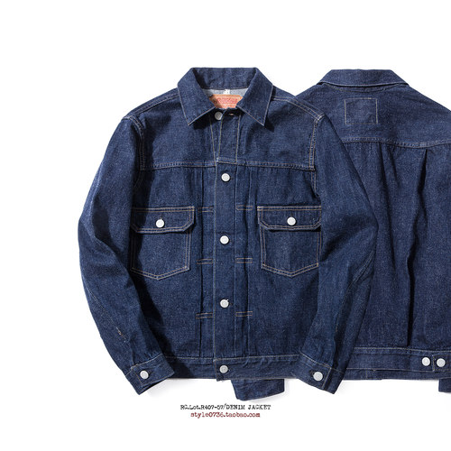 REDCLOUD 赤芸  LOT. R407-57 日本定织丹宁面料 经典丹宁夹克