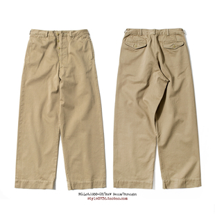 赤芸 高腰阔腿宽舒裤 LOT.1950 窄幅古董织机 型CHINO RedCloud