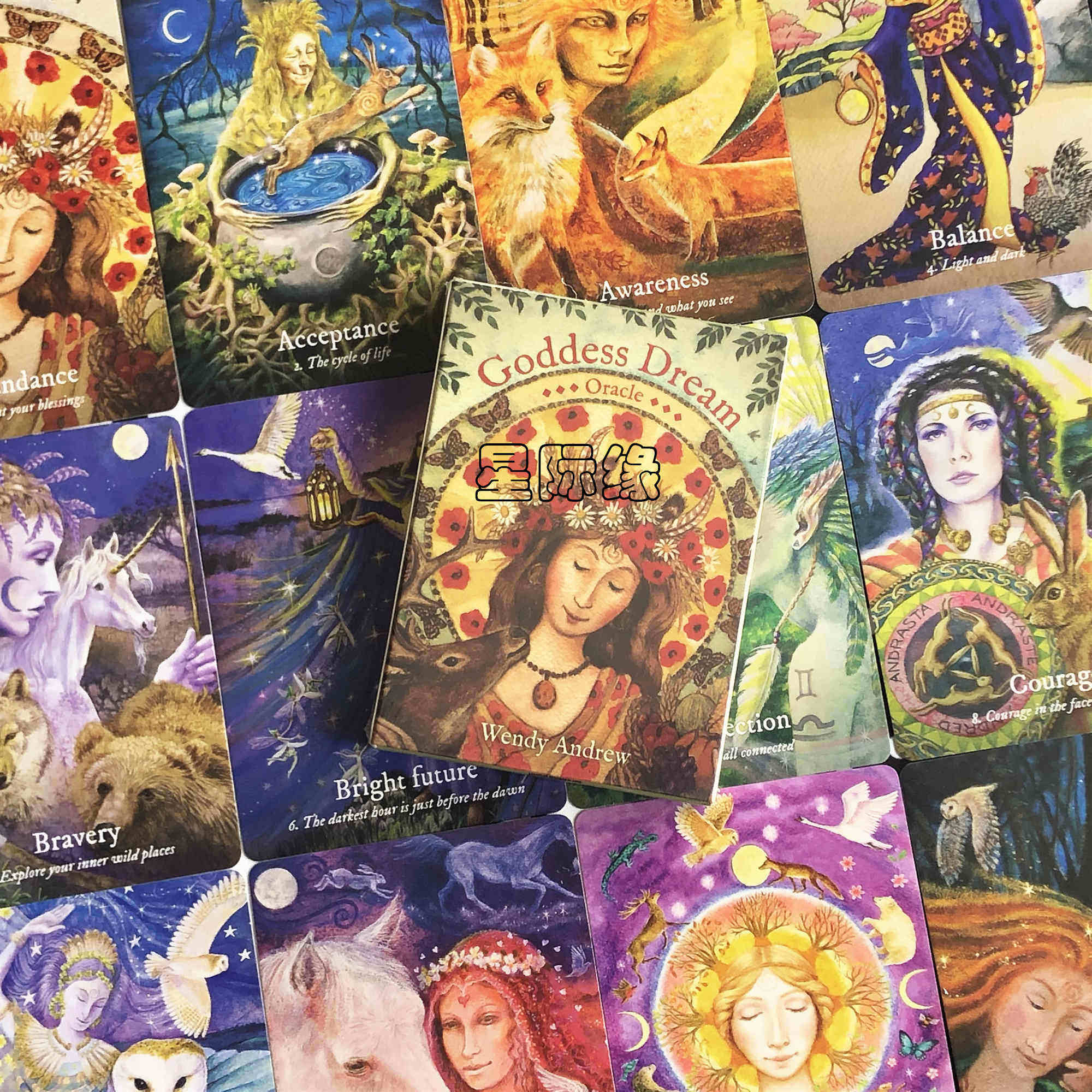 包邮 gooddess dream oracle cards 女神梦境神谕卡 送翻译