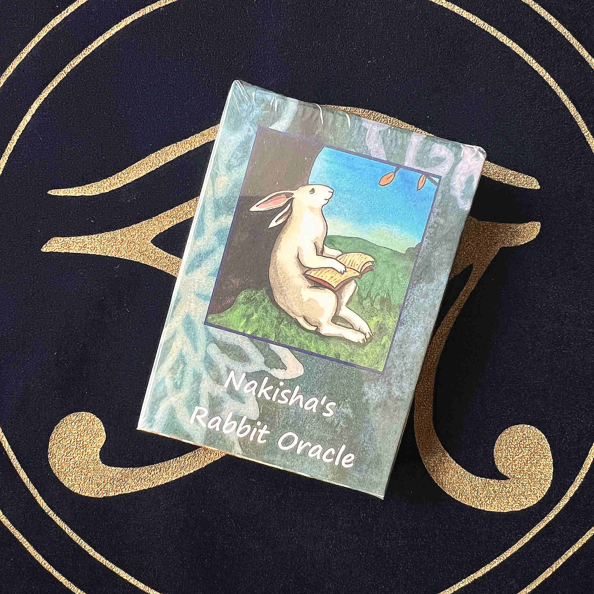 包邮 nakishas rabbit oracle 娜姬莎兔子神谕卡牌油画风英文桌游
