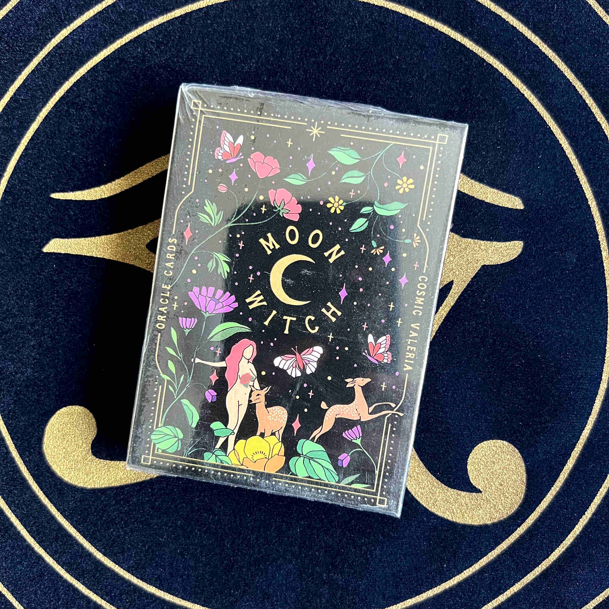 包邮 moon witch oracle 月亮女w神谕卡 英文桌游卡牌游戏