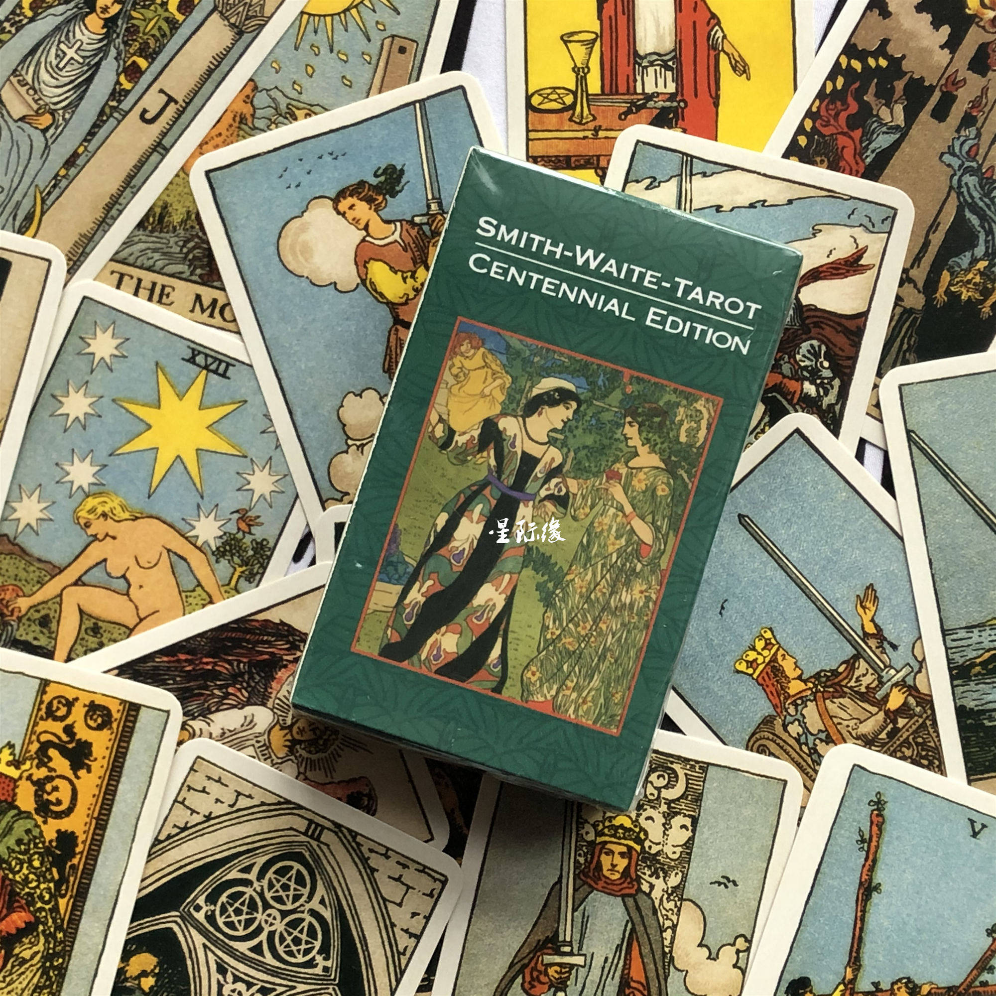 包邮 韦特牌初学者卡牌百年伟特塔罗牌全套复古经典卡罗牌塔
