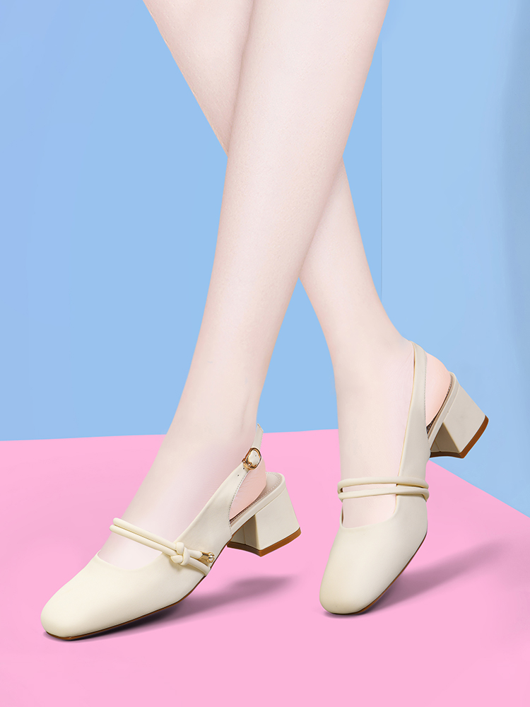 金悦佰诗奴派中派官方旗舰店月牙儿唯品会官网正品牌女鞋女兆凉鞋