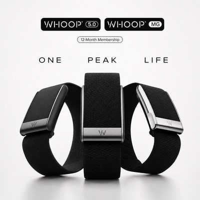 美国直邮WHOOP 5.0/MG智能运动手环12个月会员健康监测防水追踪器