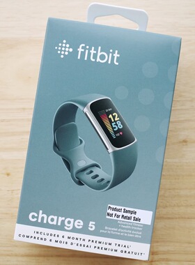 代购fitbit手环charge 5运动智能血压心率检测手表跑步健康睡眠