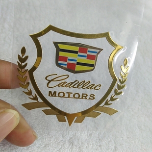XTS改装 凯迪拉克车标贴XT5 SRX ATSL 专用侧标贴金属贴标志贴 CT6