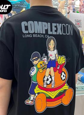 VANDY THEPINK Complexcon 展会限定Tee 汉堡家族薯条印花短袖T恤