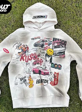 展会限定 Ego Fetch x DPLS Complexcon拉斯维加斯连帽衫连帽卫衣