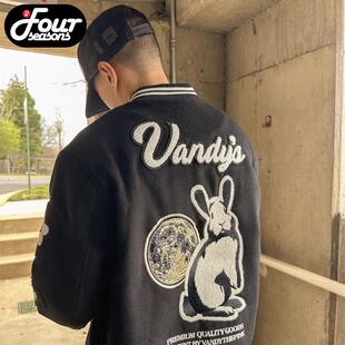 【朴宰范同款】VandyThePink 兔年覆活节限定棒球服夹克 男女同款