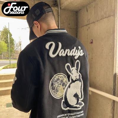 VandyThePink兔年覆活节棒球夹克