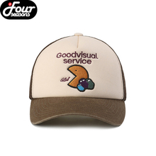 四季GLOBALVALLY 吃豆人卡通印花货车帽鸭舌帽/Pac Man Truck Hat