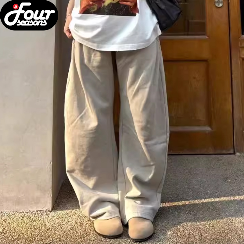 Purey弯刀休闲水洗卫裤立体裁剪