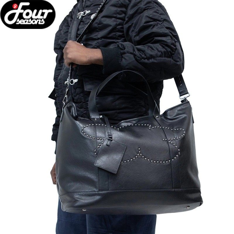 【四季】Vandy ThePink 25FW花朵铆钉托特包黑色大容量手提包挎包,箱包皮具/热销女包/男包,托特包,淘宝优惠券,粉丝福利购,淘宝优惠卷