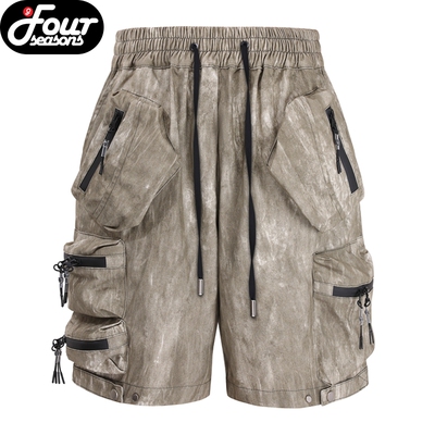 废土风格短裤UPGREATED做旧款