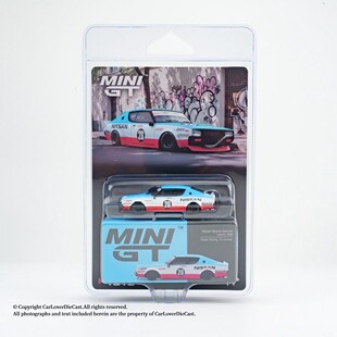现货MINIGT 1:64 Nissan Skyline Kenmeri Liberty 合金车模1212